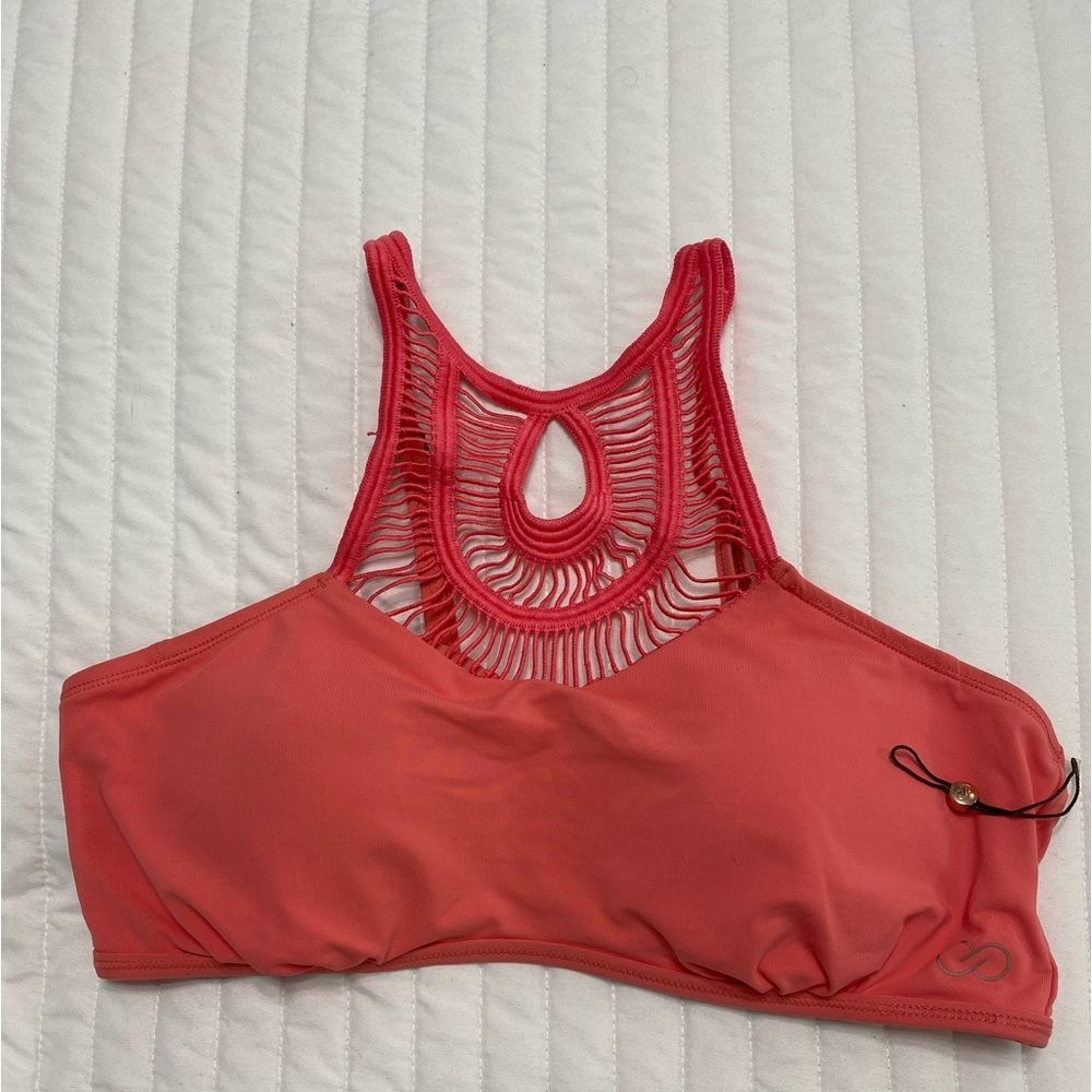Calia by Carrie Swim Top Women Size M